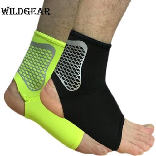 1pc elastic bandage Breathable Adjustable Elastic Ankle Brace Support Safety Sports Basketball badminton Gym Protector Ankle