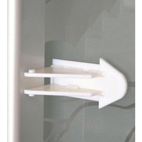 6pcs/Lot Children Shift Window Lock Sliding Door Lock Safety Moving Door Lock