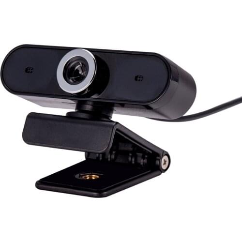 Digital External Webcam Camera Built-in Microphone Cameras Noise Reduction 360degree Rotation JR Deals
