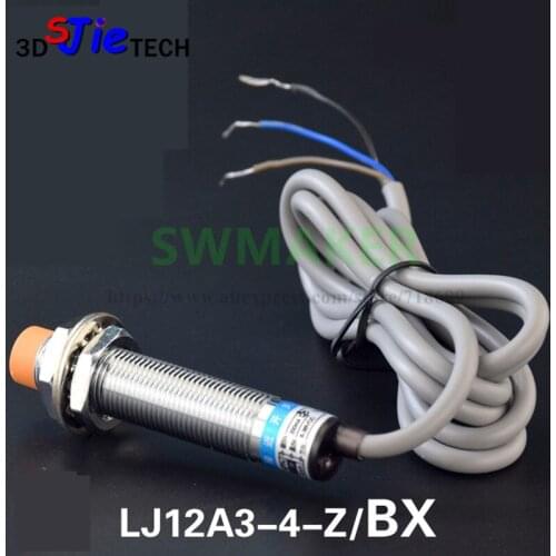 LJ12A3-4-Z/BX Inductive Proximity Sensor Detection Switch 4mm NPN, Normally Open proximity switch 3D Printer Auto Bed Leveling