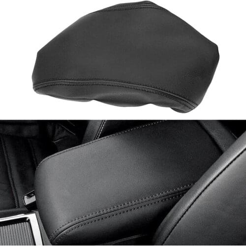 Car Leather Center Console Box Pad Armrest Cover Protective Cover for Mazda CX-5 2018 2019