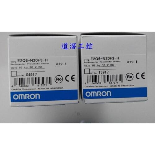 Square Type Proximity Sensor E2Q6-N20F3-H