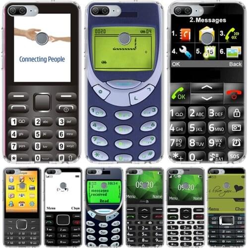 Retro Phone Phone Case for Huawei Honor 10 9 20 7A 7X 8A 8S 8X 9X Lite Pro Y5 Y6 Y7 Y9S 2019 10i 20i Coque Cover Capa