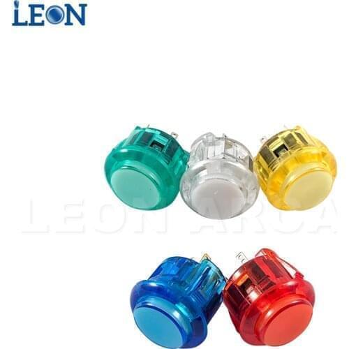 10 Pcs 30mm / 24mm Arcade Sanwa Buttons Pandora Box X Arcade Button Lot Led Square Arcade Button Kit Gamer Original Sanwa 24