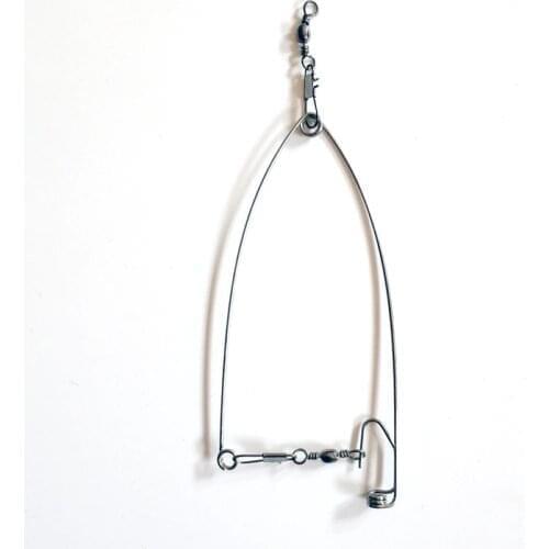 5pcs Stainless Steel Accessories Ejection Catapult Spring Full Speed Parts Lazy Person Automatic Fishing Hook Jig Head