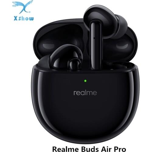Oppo realme Buds Air Pro TWS Earphone Blutooth 5.0 Active Noise Cancellation Dual Mic realme S1 Chip waterproof