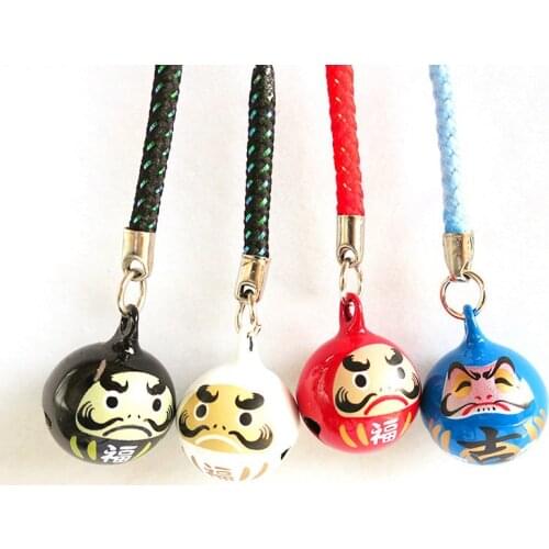 Omamori Damo Bell Rope pendant Bell Keychain pendant DIY bag phone key chains bag charm