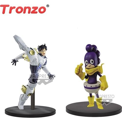 Tronzo Original BANPRESTO My Hero Academia Age Of Heros AOH YAOYOROZU MOMO Creaty&Deku Figure Figurals Dolls Brinquedos