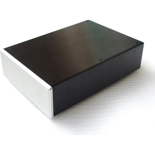 STK208 Full aluminum amplifier chassis / Tube amp / Preamplifier / DAC decoder / AMP Enclosure / case / DIY box (215*80*308mm)