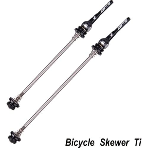 Ultralight Titanium Ti Axis QR Skewers MTB Road Bike Bicycle Quick Release 9mm 5mm Front 100 Rear 100/135mm Wheel Hub Skewers