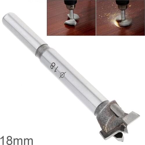 Drill Bits Tungsten High Speed Steel Woodworking Hole Saw 16mm/18mm/20mm/24mm/26mm Wood Drill Bits Auger Opener for Woodworking