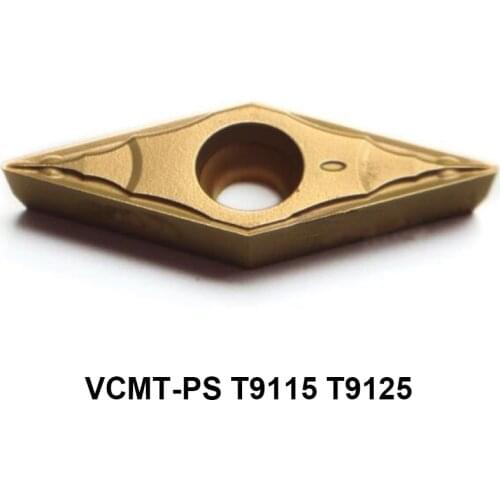 Original VCMT110304-PS VCMT160404-PS VCMT160408-PS VCMT VCMT1604 T9115 T9125 Lathe Cutter Turning Tools Carbide Inserts