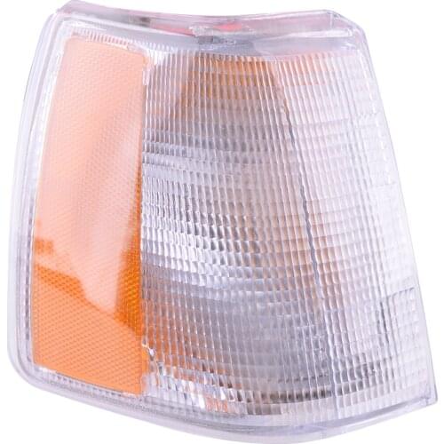 Right Car Front Parking Corner Marker Light Cover Turn Signal Driving Lamp Cap 13696109 Fit for Volvo 940 960 740 1992 VO2521105