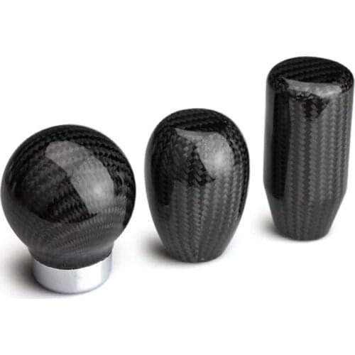 Car Universal Gear Head Carbon Fiber Gear Head Racing Wave Rod Head Golf Wing God R20 Siming