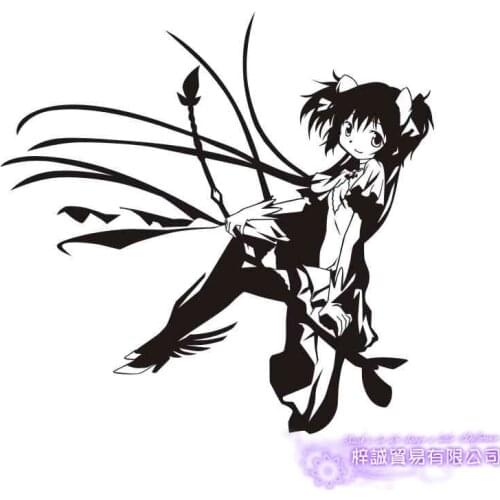 Pegatina Puella Magi Madoka Magica Sticker Anime Cartoon Car Decal Sticker Vinyl Wall Stickers Decor Home Decoration