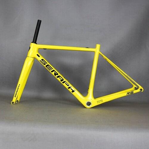 Japan super light road bike frame BSA/BB30 carbon bicycle frame SERAPHBIKE T1000 bicycle frame R6