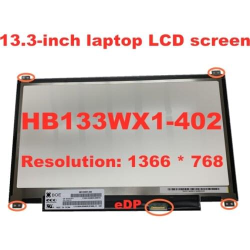 13.3-inch panel For ASUS U330 U330P U31-70 Q302L TP300 TP300LA UX32A HB133WX1-402 B133XTN01.3 M133NWN1 R3 LTN133AT29 eDP 3