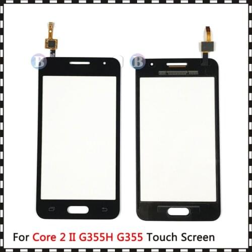 10Pcs/lot 4.5" For Samsung Galaxy DUOS Core 2 II SM-G355H G355H G355 G355M Touch Screen Digitizer Sensor Outer Glass Lens Panel