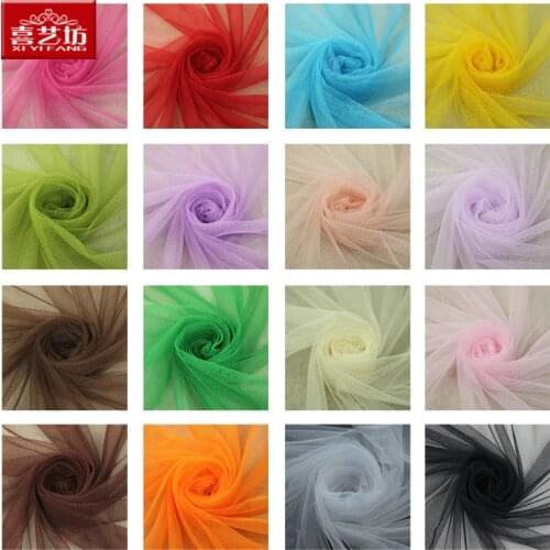 2016 Rushed Telas Patchwork African Wax Prints Fabric Wedding Fabric Soft Gauze Encryption Mosquito Net Mesh Yarn Costume Cloth