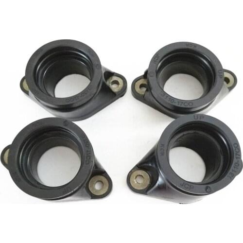 Motorcycle Carburetor Adapter Inlet Intake Pipe Rubber Mat for Suzuki 13101-17C01 13102-17C01 GSX750F GSX750 Katana GR78A