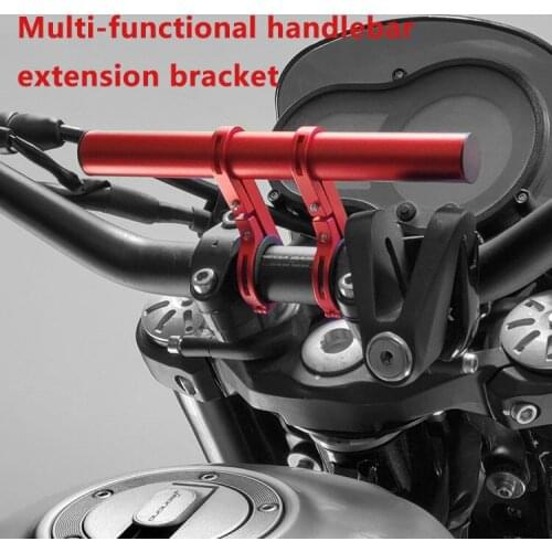 Motorcycle Accessories Modified Navigation Bracket Phone Multi-functional Handlebar Extender bracket for decoration