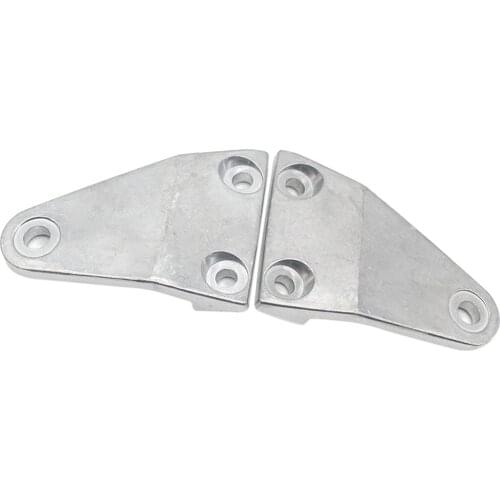 Motorbike Aluminum Headlight Mount Bracket for Honda CB1300/CB400 Silver