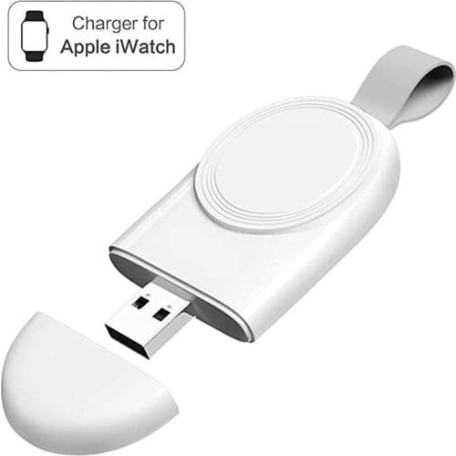 2W Wireless Charger for Apple Watch Portable Magnetic Adjustable for iWatch Charger for iWatch Charger Series 5 4 3 2 1