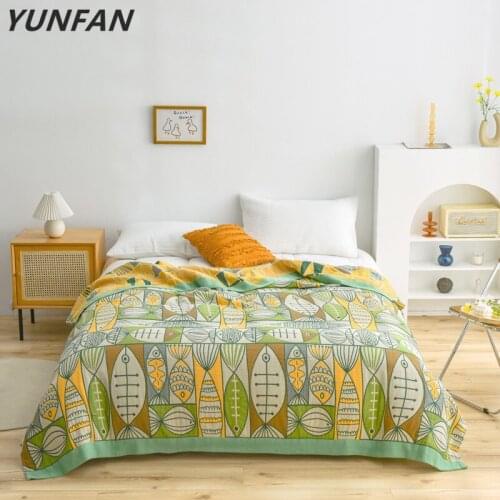 Bohemia Blankets Cartoon Blankets Pure Cotton Yarn Blanket Throw On Bed/car/sofa Lovely Blankets Kids Bedding Twin Bedclothes