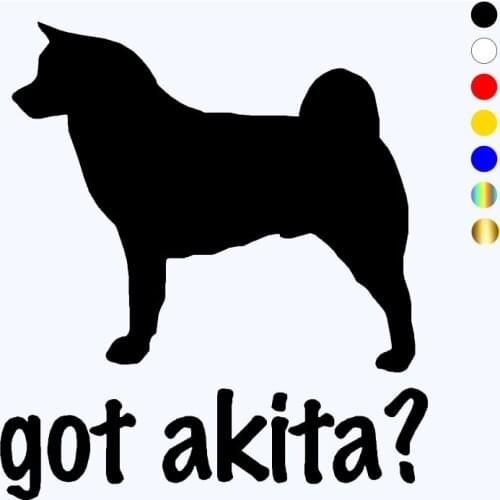 CK3362# got akita vinyl car sticker reflective waterproof cool waterproof removable decal self-adhesive car auto stickers