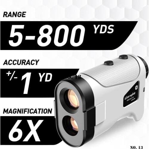 Golf Laser Rangefinder 800m Laser Distance Meter Telescope Automatic Flagpole Locking Slope Distance Correction Mini Rangefinder