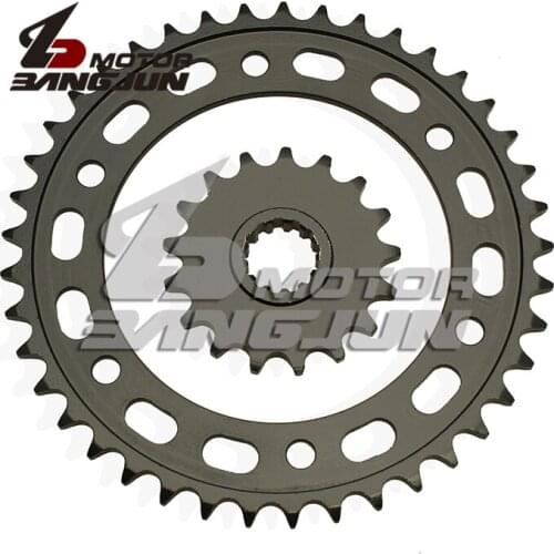 For CBR600RR F5 2003-2012 CBR600 F4I 2001-2006 Wheel Gear Motorcycle Front & Rear Sprocket Geartransmission