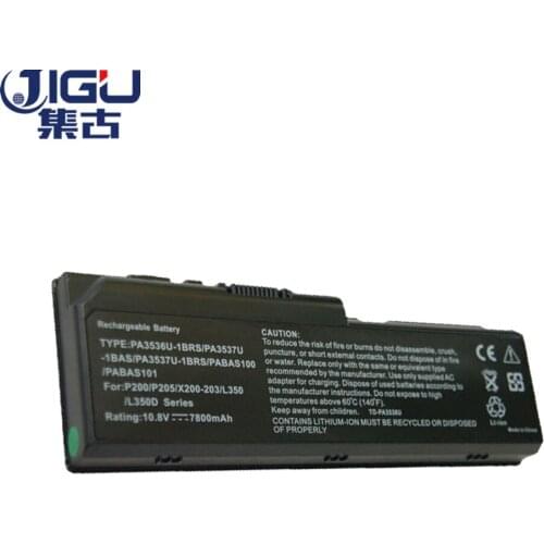 JIGU Black 9 Cells laptop taptop for TOSHIBA Satellite L350D L355 P200 L350 L355D P205 P205D P300 P300D P305D