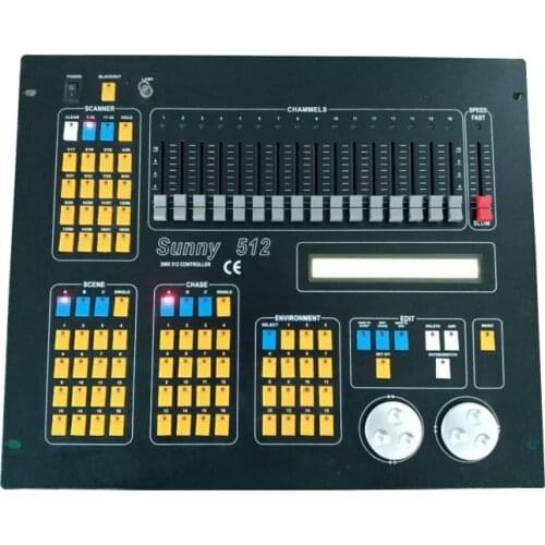 Hot Sell Scanner DMX Console DMX512 DJ equipment 512 disco controller for Stage Lighting Wireless controller control