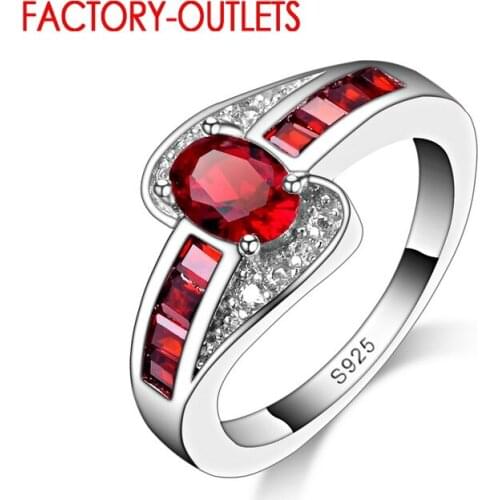 Fashion Cubic Zirconia Wedding Engagement Rings For Women 925 Rings Bridal Bijoux Jewelry