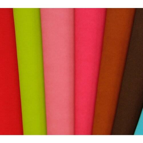 New 0.7mm factory wholesale embossed matte grain PU leather/ phone leather material/ notebook cover synthetic leather fabric