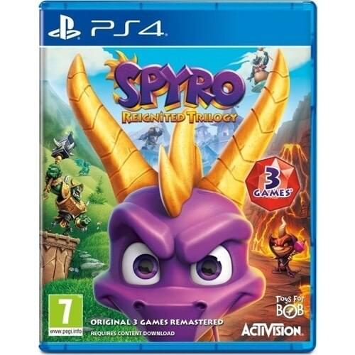 Spyro Reignited Trilogy PS4 Gaming Original Playstation 4 Game 2021 New Stock Video Game