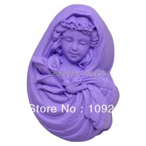 Wholsale!!1pcs Mothers Love (R0850) Handmade Soap Mold Crafts DIY Mold