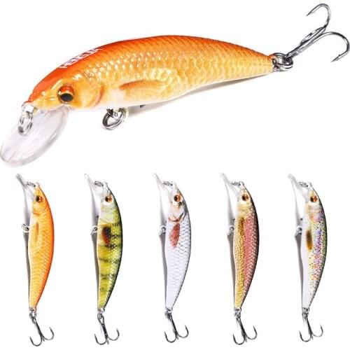 1PCS Minnow Fishing Lure Laser Hard Artificial Bait 3D Eyes 8cm 7g Fishing Wobblers Pike Carp Bait Crankbaits Fishing Tackle