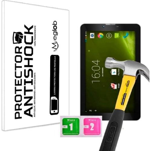 Screen protector Anti-Shock Anti-scratch Anti-Shatter compatible with Tablet Logicom L-ixir Tab 701