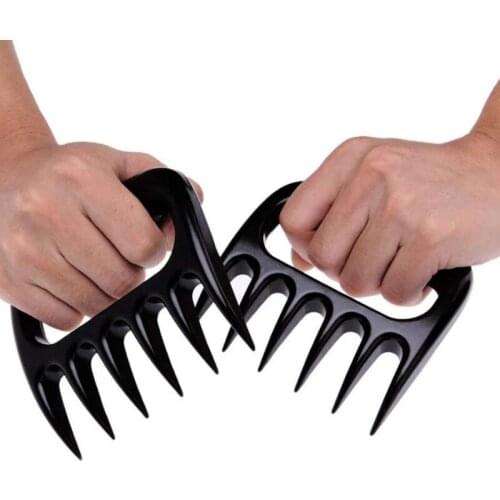 BBQ Meat Shredder Claws Handle Shred Cut Meats Splitter Essential for BBQ Pork Ultra Sharp Blades Separator Heat Resistant