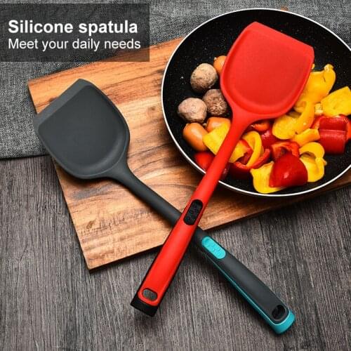 Universal Heat Resistant Silicone Spatula Integrated Spatula Kitchen Utensil Silicone Cooking Chinese Dense Spatula Kitchen Tool