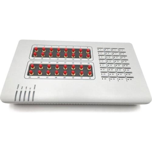 VOIP Phone GOIP 32 Port SIM Gateway, Support Sim Bank