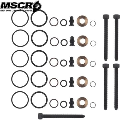 High quality Injector seals kit +5 bolts for VW Touareg 2.5TDI Transporter 2.5TDI AXD BLJ AXE BAC