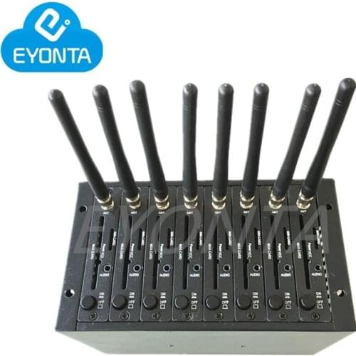 WCDMA sms sending device multi sim cards 8 ports 3g modem pool SIMCOM 5320 3g HSPA+ modem