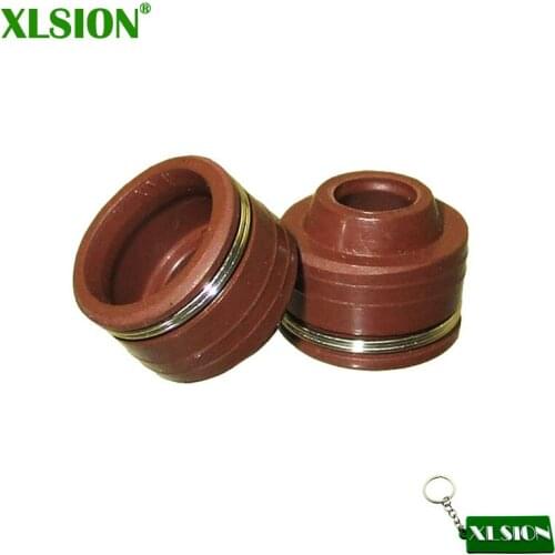 XLSION Valve Stem Seals For Lifan YX 125cc 140cc Engine Chinese Pit Dirt Bike Stomp Demon X WPB Orion M2R Lucky MX Thumpstar