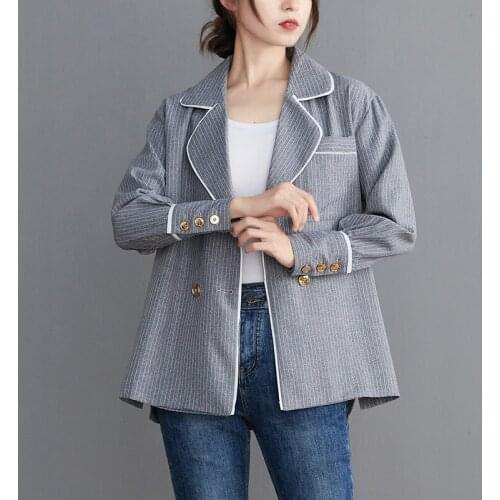 Yeqedu Women's Double-breasted Blazers