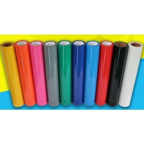 1 sheet 12"x40"/30cmx100cm super elastic PU Heat Transfer Vinyl cutting film Cut Press Iron-on T-shirt DIY