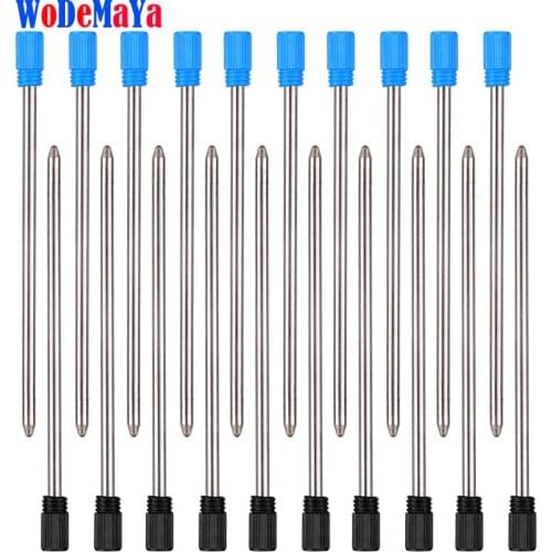 1000 Pcs/lot Diamond Crystal Pen Special Metal Refills Ballpoint Pens Cartridge 7 cm Length For Office School Students Wholesale