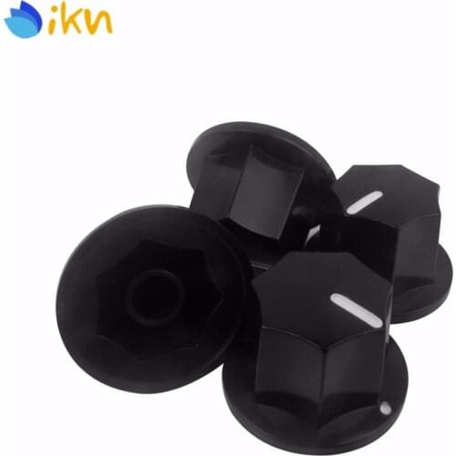 NEW 12pcs Vintage Black Big Guitar Bass Tone Pedal Knobs Amp Knobs