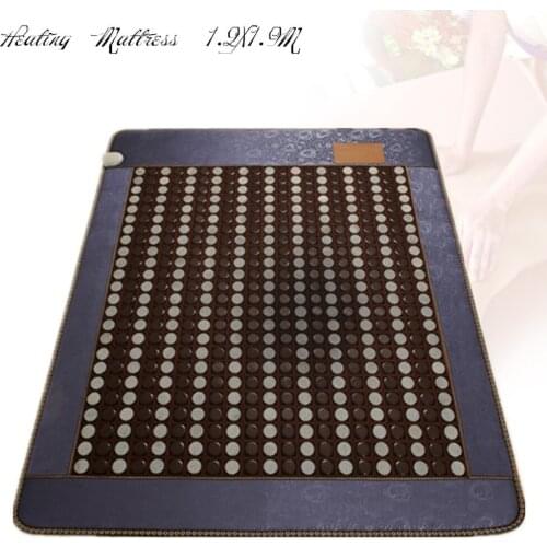 2020 free shipping new Digital Display Jade tourmaline mattress Health electric massage mattress with eye cover 1.2X1.9M